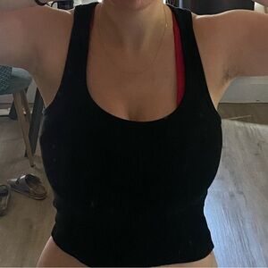 Pull&Bear Elegant Black Knit Top